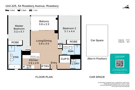 Property photo of 225/54 Rosebery Avenue Rosebery NSW 2018