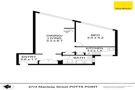 Property photo of 27/4 Macleay Street Potts Point NSW 2011