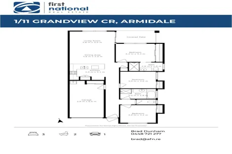 Property photo of 1/11 Grandview Crescent Armidale NSW 2350