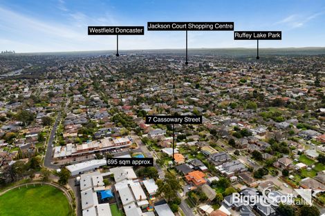 Property photo of 7 Cassowary Street Doncaster East VIC 3109