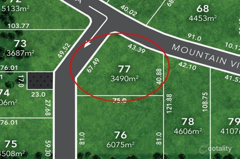 Lot 77 Mountain View Ct, D'Aguilar, QLD 4514