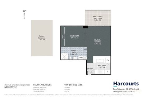 Property photo of 809/75 Shortland Esplanade Newcastle NSW 2300