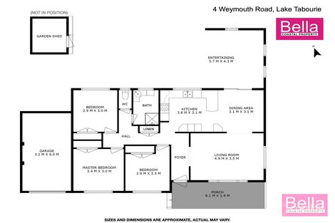 4 Weymouth Rd, Lake Tabourie, NSW 2539