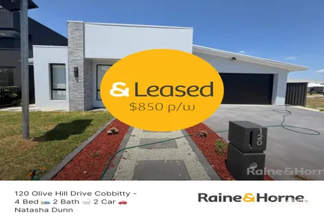 Property photo of 120 Olive Hill Drive Cobbitty NSW 2570