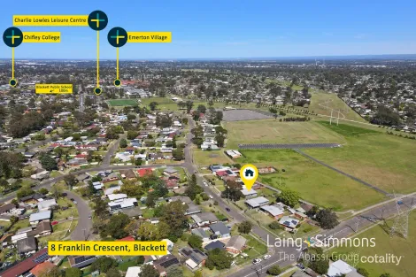 Property photo of 8 Franklin Crescent Blackett NSW 2770