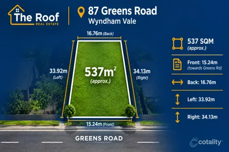87 Greens Rd, Wyndham Vale, VIC 3024