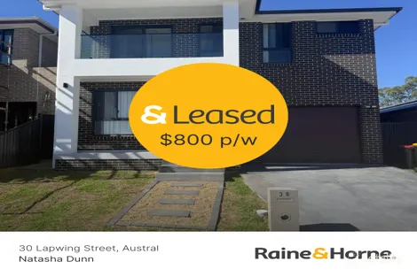 Property photo of 30 Lapwing Street Austral NSW 2179