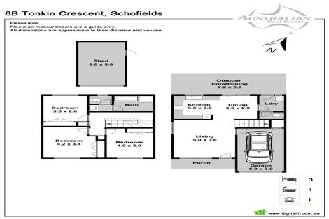 Property photo of 6B Tonkin Crescent Schofields NSW 2762