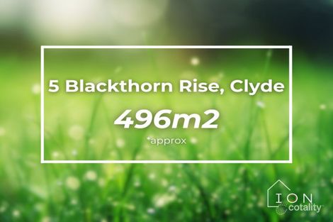5 Blackthorn Rise, Clyde, VIC 3978