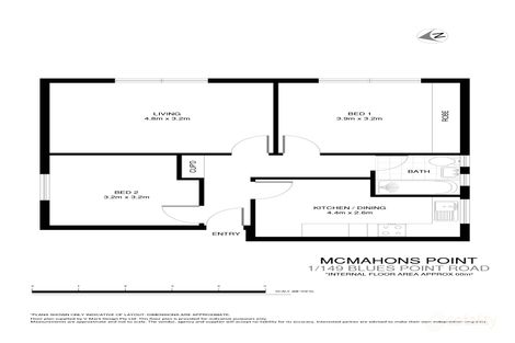 1/149 Blues Point Rd, Mcmahons Point, NSW 2060