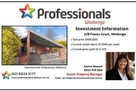 Property photo of 1/8 Fraser Court West Wodonga VIC 3690