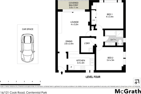 Property photo of 16/121-125 Cook Road Centennial Park NSW 2021