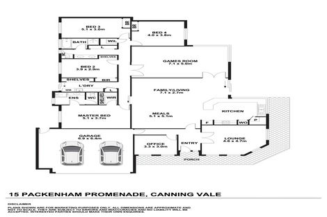 Property photo of 15 Packenham Promenade Canning Vale WA 6155