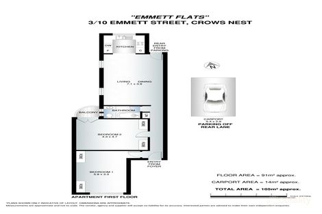 Property photo of 3/10 Emmett Street Crows Nest NSW 2065