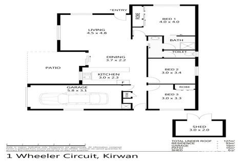 Property photo of 1 Wheeler Circuit Kirwan QLD 4817