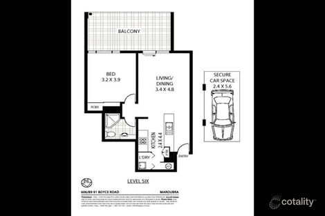 Property photo of 606/89-91 Boyce Road Maroubra NSW 2035