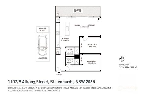 Property photo of 1107/9 Albany Street St Leonards NSW 2065