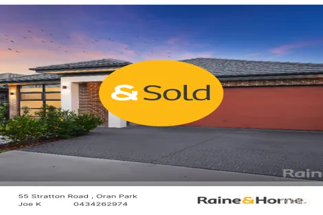 Property photo of 55 Stratton Road Oran Park NSW 2570