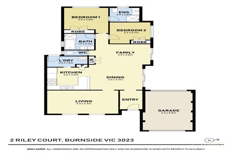 Property photo of 2 Riley Court Burnside VIC 3023