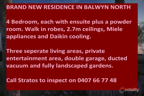 1a Lynton Ct, Balwyn North, VIC 3104