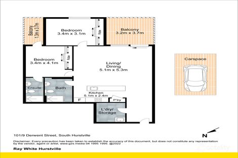 Property photo of 101/9 Derwent Street South Hurstville NSW 2221