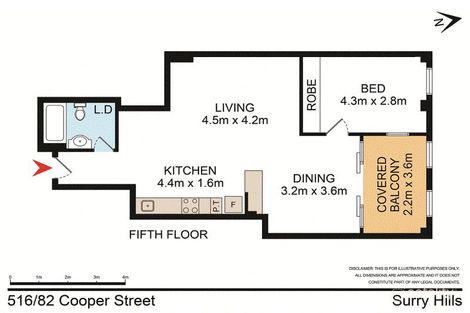 Property photo of 516/82-92 Cooper Street Surry Hills NSW 2010