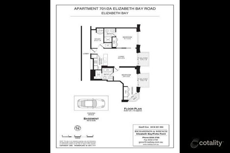 701/2a Elizabeth Bay Rd, Elizabeth Bay, NSW 2011