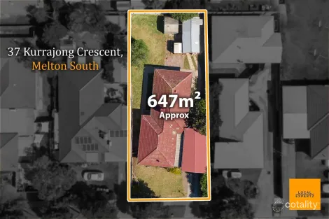 Property photo of 37 Kurrajong Crescent Melton South VIC 3338
