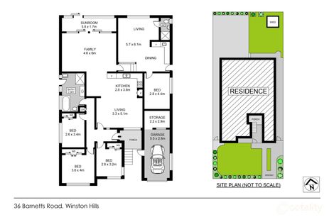 Property photo of 36 Barnetts Road Winston Hills NSW 2153