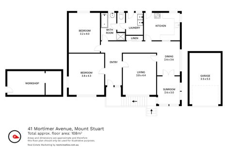 Property photo of 41 Mortimer Avenue Mount Stuart TAS 7000