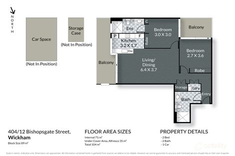 Property photo of 404/12 Bishopsgate Street Wickham NSW 2293