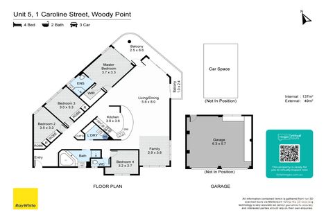 Property photo of 5/1 Caroline Street Woody Point QLD 4019