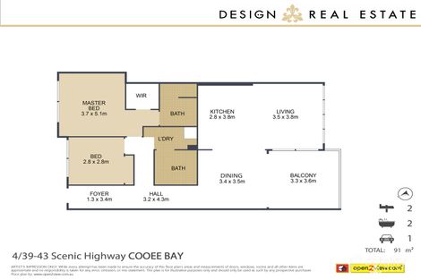 Property photo of 4/39 Scenic Highway Cooee Bay QLD 4703