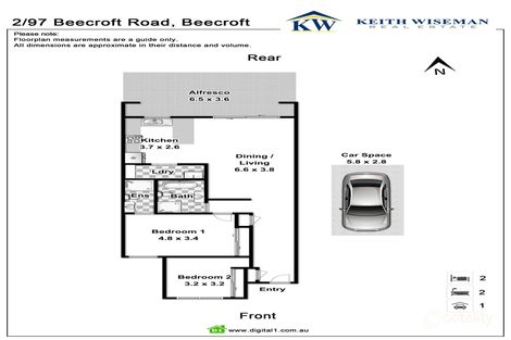 Property photo of 2/97 Beecroft Road Beecroft NSW 2119