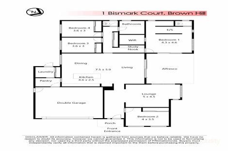 1 Bismark Ct, Brown Hill, VIC 3350