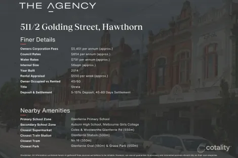 Property photo of 511/2 Golding Street Hawthorn VIC 3122