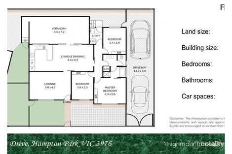 1 Highmount Dr, Hampton Park, VIC 3976