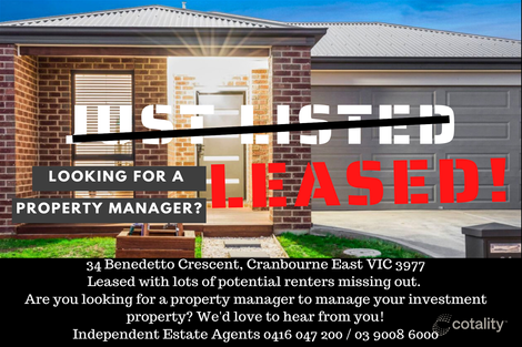 Property photo of 34 Benedetto Crescent Cranbourne East VIC 3977