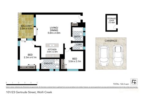 Property photo of 101/23 Gertrude Street Wolli Creek NSW 2205