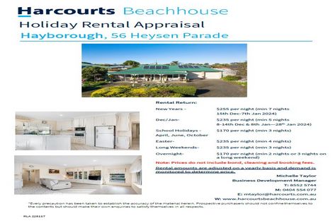 Property photo of 56 Heysen Parade Hayborough SA 5211