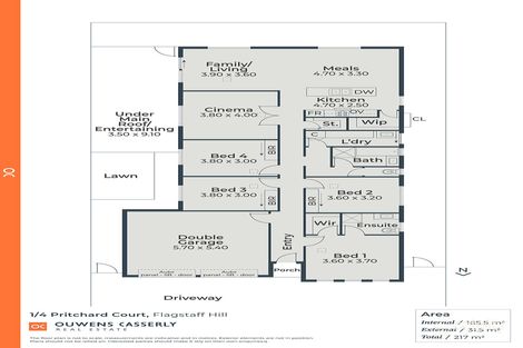 1/4 Pritchard Ct, Flagstaff Hill, SA 5159