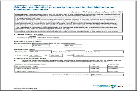 2 Clayton Pl, Kilsyth, VIC 3137