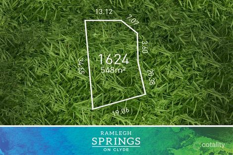 Lot 1624 Swindale Way, Clyde North, VIC 3978