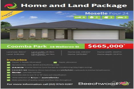 18 Wallaroo St, Coomba Park, NSW 2428