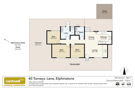 Property photo of 40 Torneys Lane Elphinstone VIC 3448