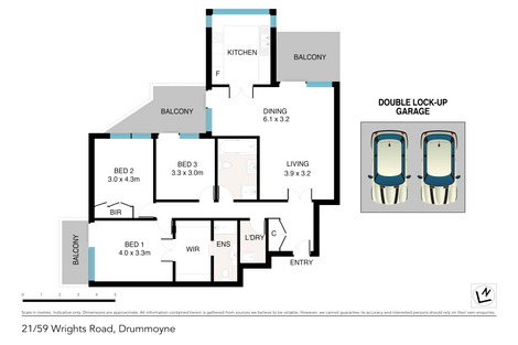 Property photo of 21/59 Wrights Road Drummoyne NSW 2047