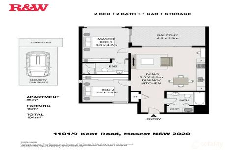 1101/9 Kent Rd, Mascot, NSW 2020
