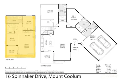 Property photo of 16 Spinnaker Drive Mount Coolum QLD 4573