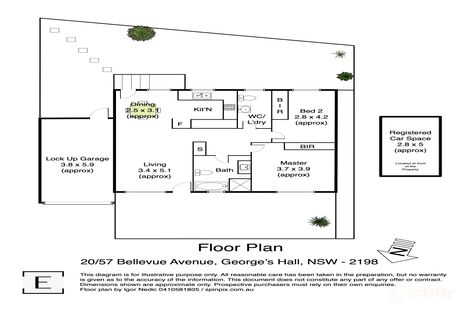 20/57 Bellevue Ave, Georges Hall, NSW 2198