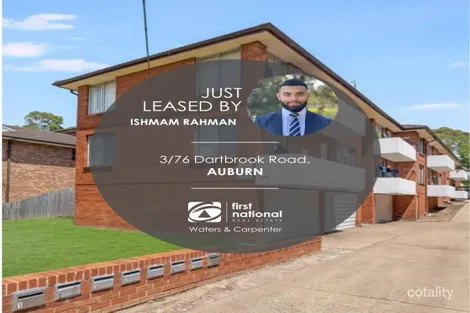 Property photo of 3/76 Dartbrook Road Auburn NSW 2144